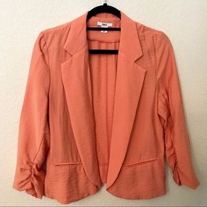 Light-Weight Peach Blazer